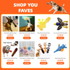 Squeaky Duck Plush Toy for Dogs and Cats