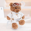 Cozy Pajama Bear Plush with Sleep Mask