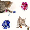 Bunte Knister-Katzenbälle - 10er Pack