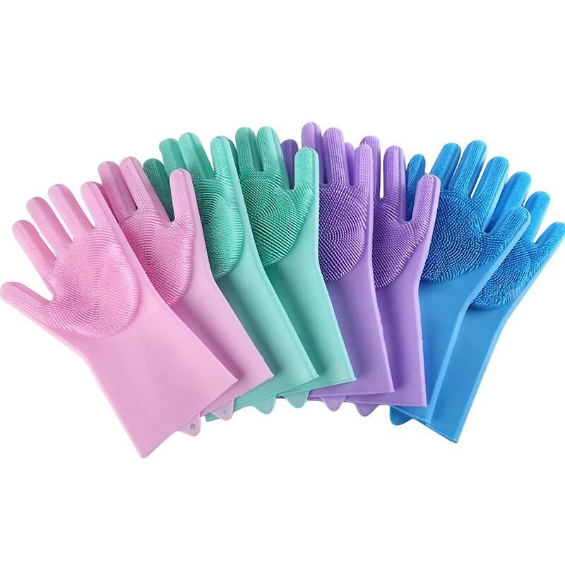Haarpflege-Handschuhe für Haustiere zum Entfilzen und Baden