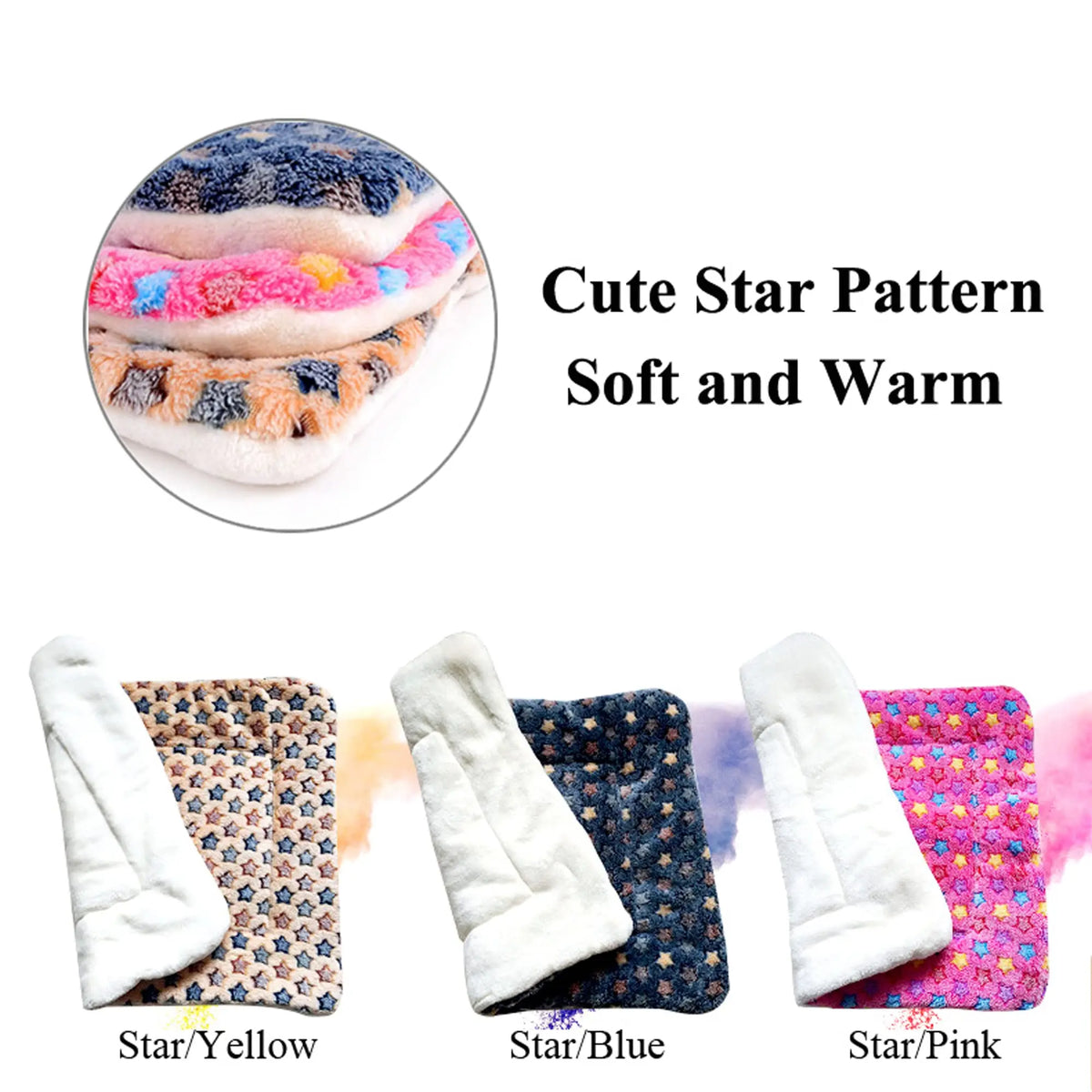 Cozy Flannel Pet Sleeping Mat for Dogs and Cats