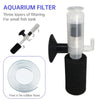 Filtre à éponge biologique compact pour aquarium