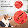 Balle en caoutchouc naturel pour chiens
