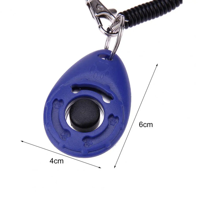 Clicker d'entraînement pour chien avec bracelet ajustable