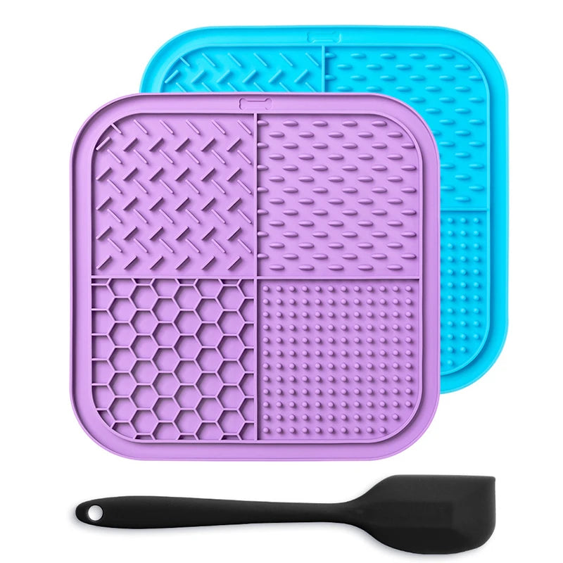 Silicone Lick Mat for Dogs and Cats – Anxiety Relief & Slow Feeding