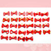 Pet Hair Bows with Rubber Bands - Assorted Styles for Small Dogs and Cats