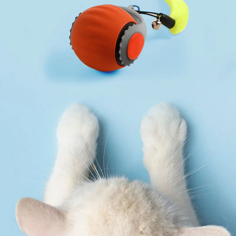 Intelligentes selbstrollendes Katzenspielzeug-Ball