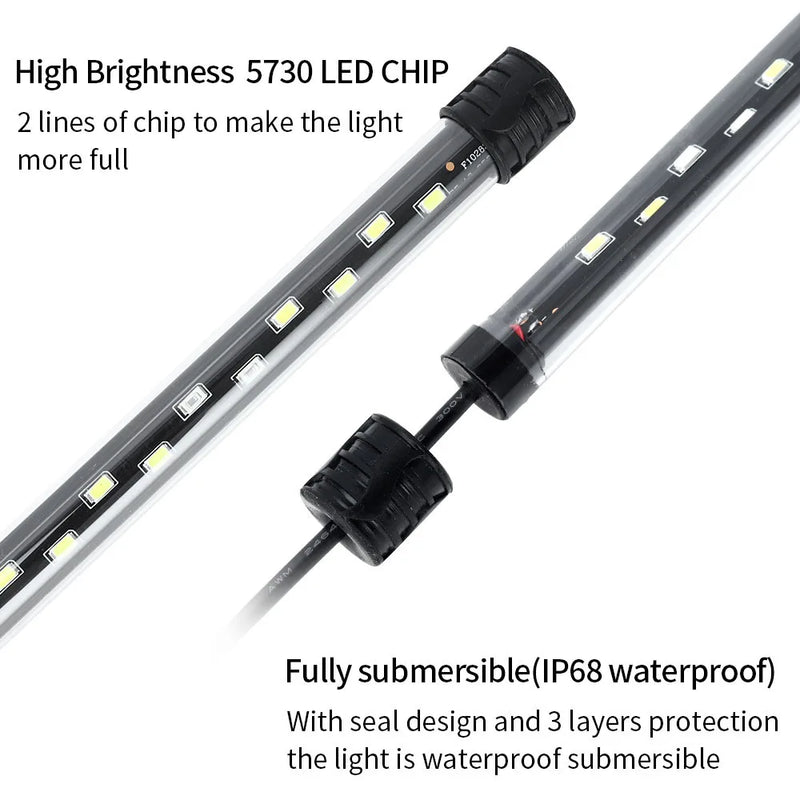 Lampe LED Clip Étanche pour Aquarium