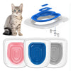 Upgrade Cat Toilet Trainer Reusable Plastic Training Set