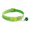 Collier à Cloche Imprimé Coloré pour Chats et Chiens