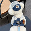 Cartoon Dog Harness Vest with Matching Leash