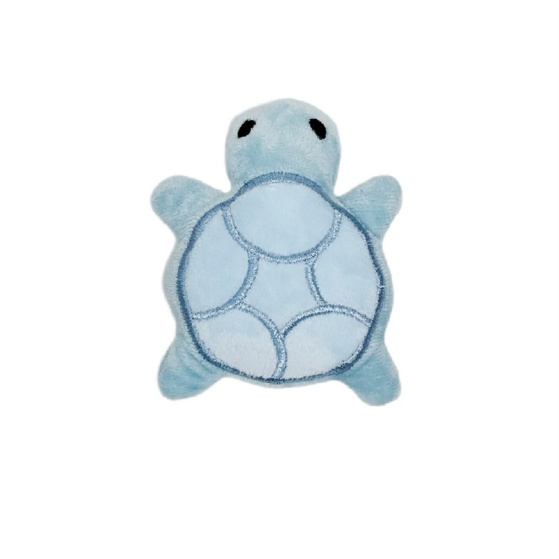 Mini Turtle Dog Plush Squeaky Toy for Puppies