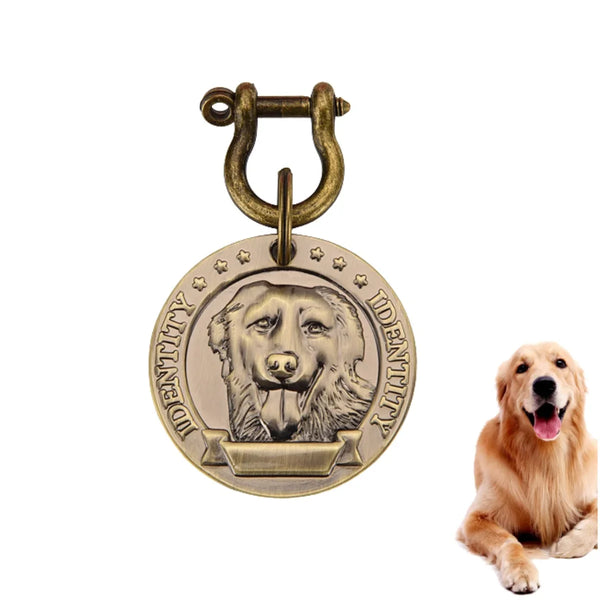 VIP Custom Engraved Pet ID Tag for Dogs and Cats