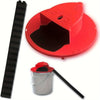 Automatic Multi-Catch Mouse Trap Bucket Lid - Flip & Slide Design