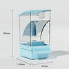 Parrot No-Waste Feeder with Seed Husk Separator
