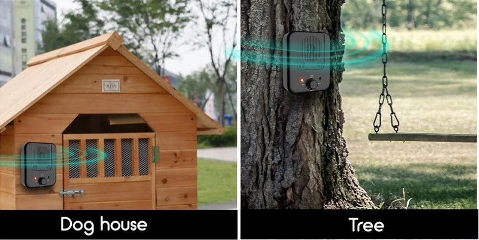 Ultrasonic Bark Deterrent Device with USB Charging