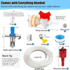 Automatic Rabbit Watering System Kit with 12 Nipple Drinkers