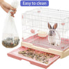 Disposable Clear Plastic Cage Liners for Small Pets (50-Pack)