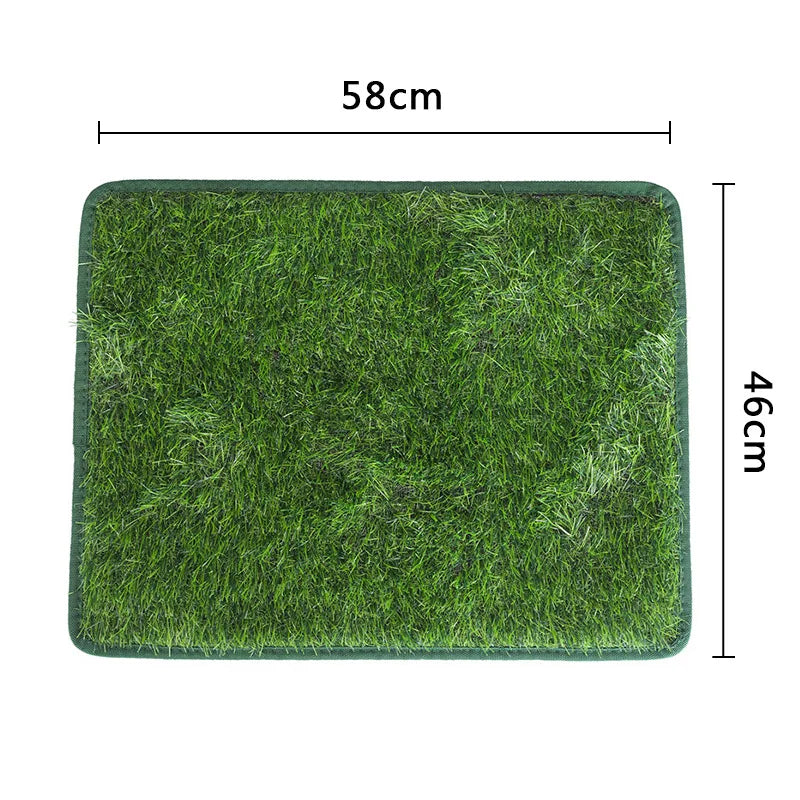 Reusable Washable Dog Grass Mat with Odor Control
