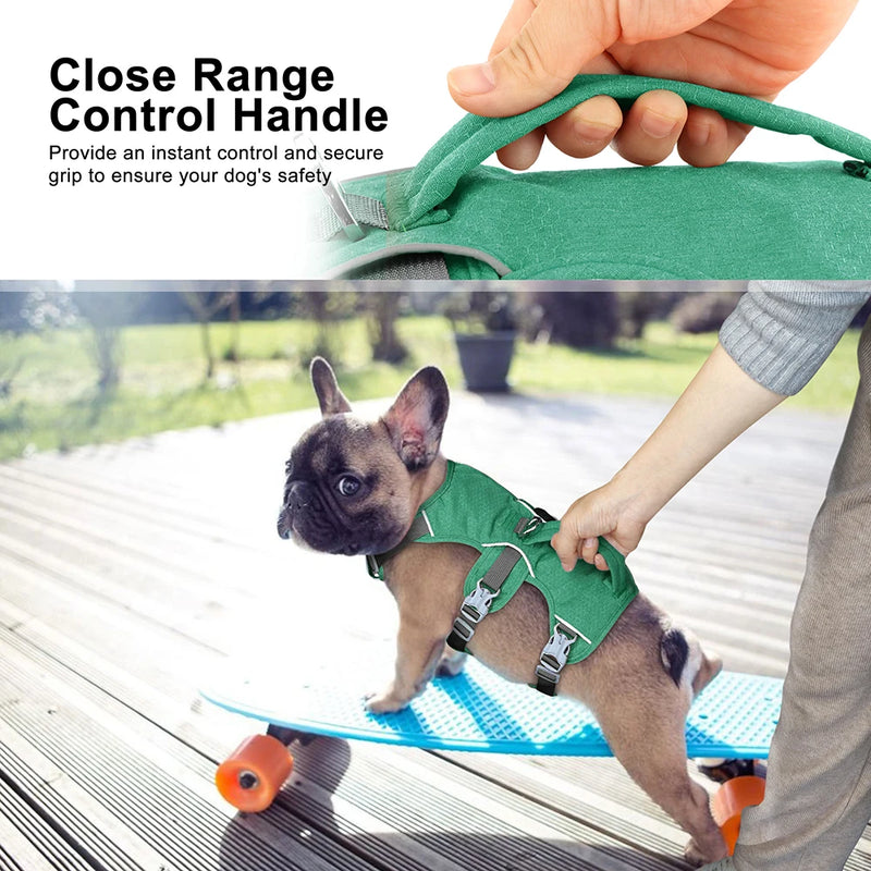 Reflektierende Nylon-Hundegeschirr mit Griff