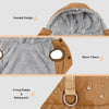 Chaqueta de Fleece con Capucha para Mascotas