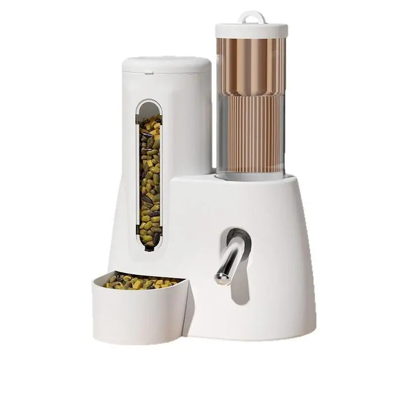 2-in-1 Automatic Hamster Feeder and Water Dispenser