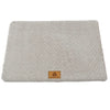 Orthopedic Memory Foam Dog Bed with Removable Washable Faux Fur Cover