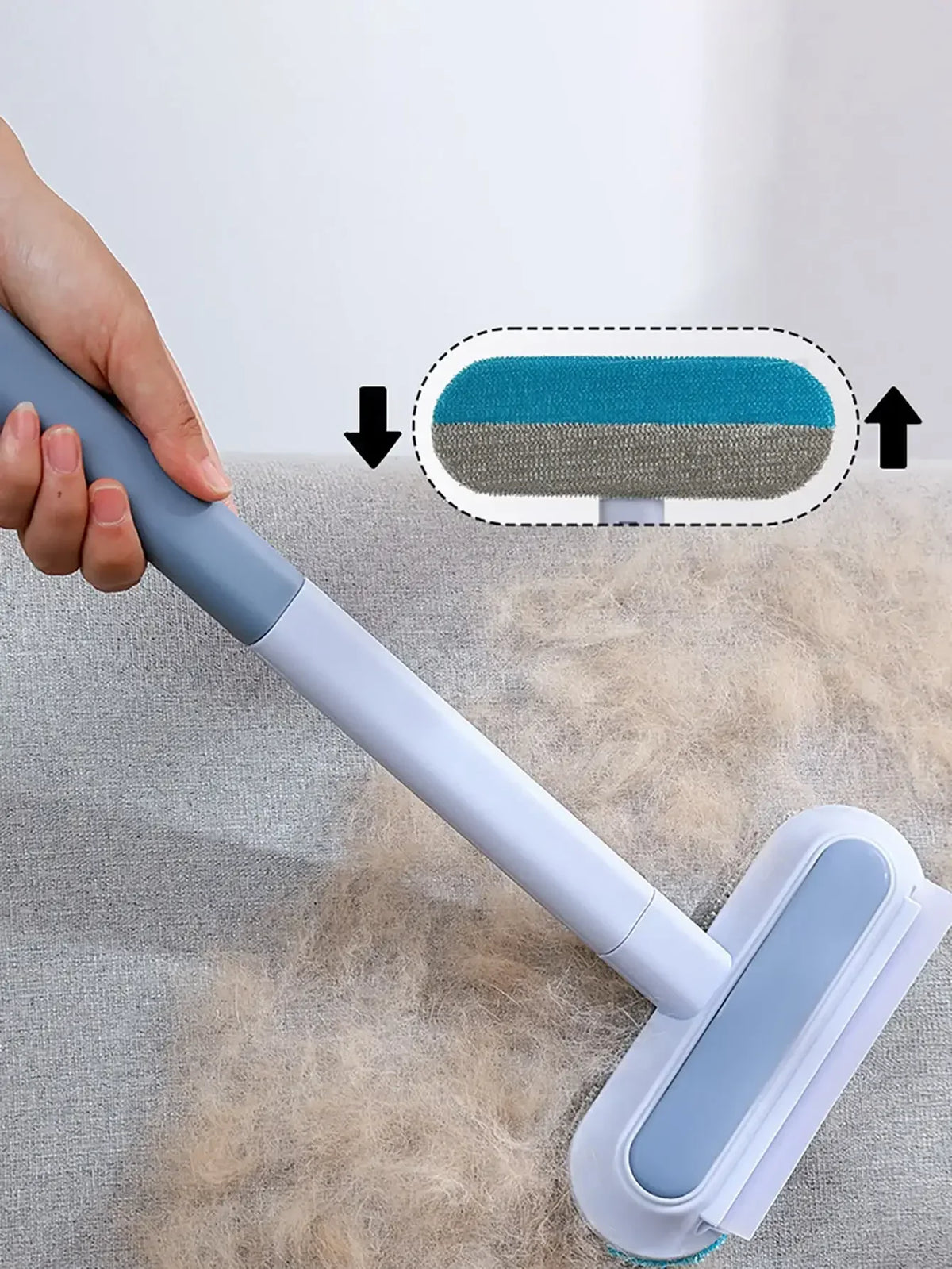 Reusable Double-Sided Pet Hair Removal Gloves