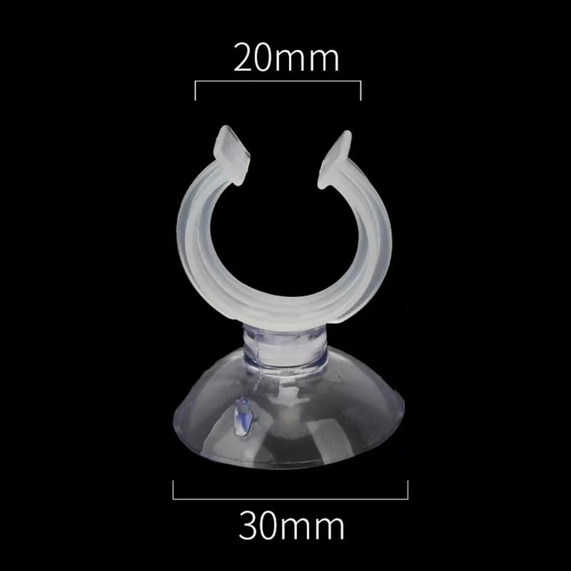 Attaches à ventouse pour tuyaux d'aquarium (Lot de 10)