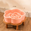 Ceramic Slow Feeder Bowl for Cats and Small Dogs
