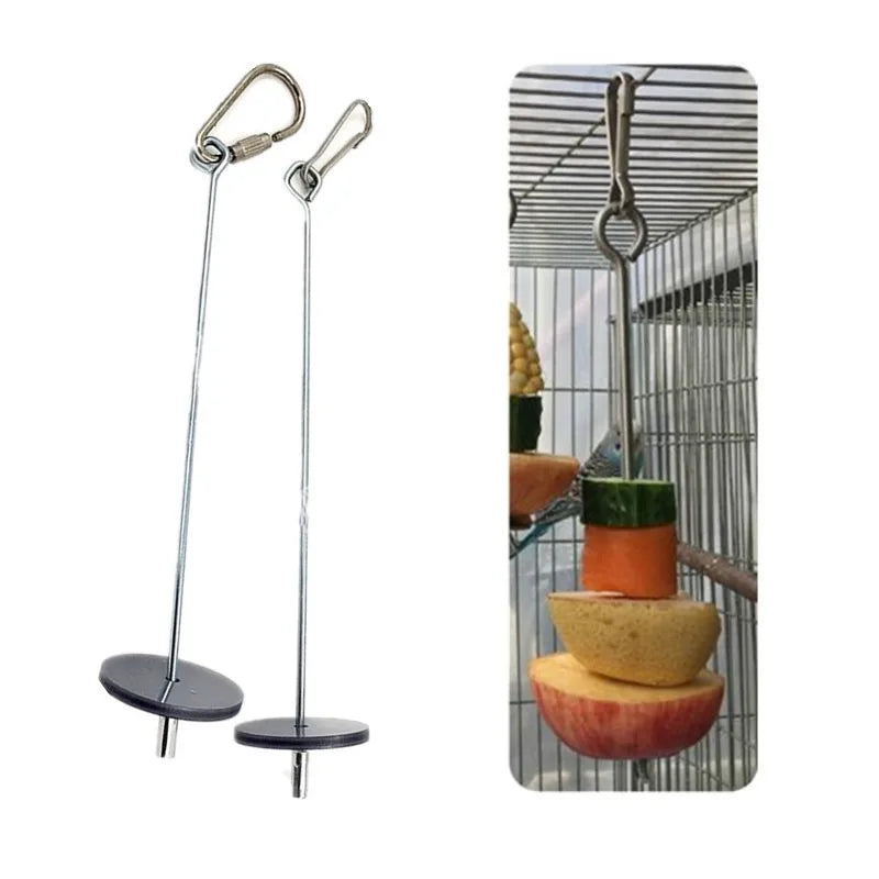 Stainless Steel Parrot Fruit Skewer