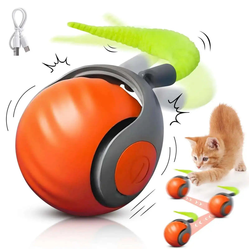 Juguete Interactivo para Gatos con Cola en Movimiento
