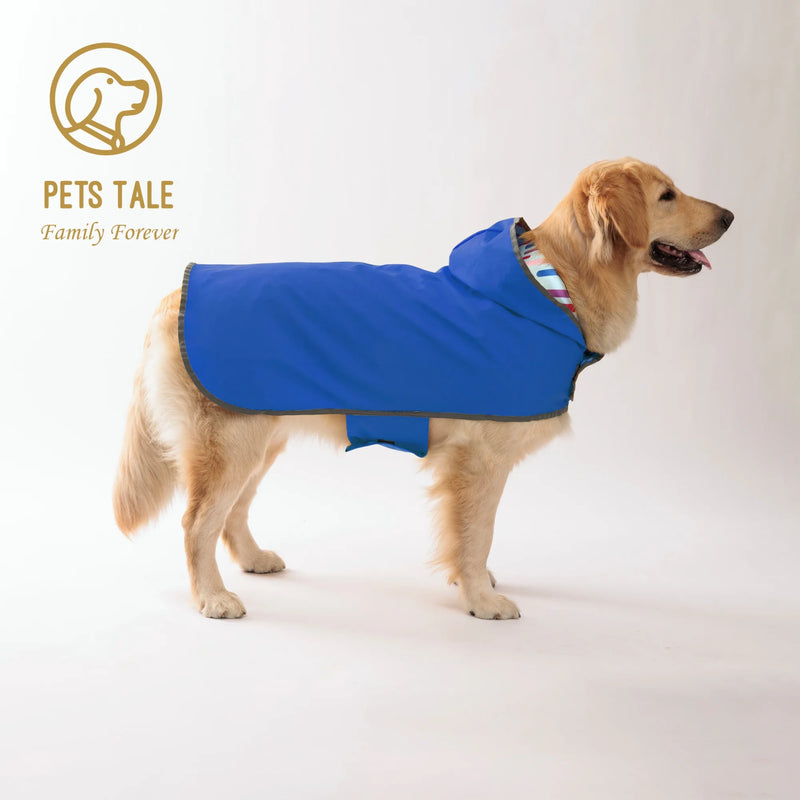 Impermeable Amarillo para Perro de Doble Capa