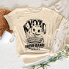 Camiseta Gráfica de Gato Neko para Mujer