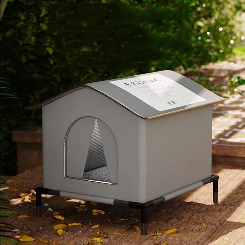 Waterproof Outdoor Pet Cave Bed for Small Dogs and Cats