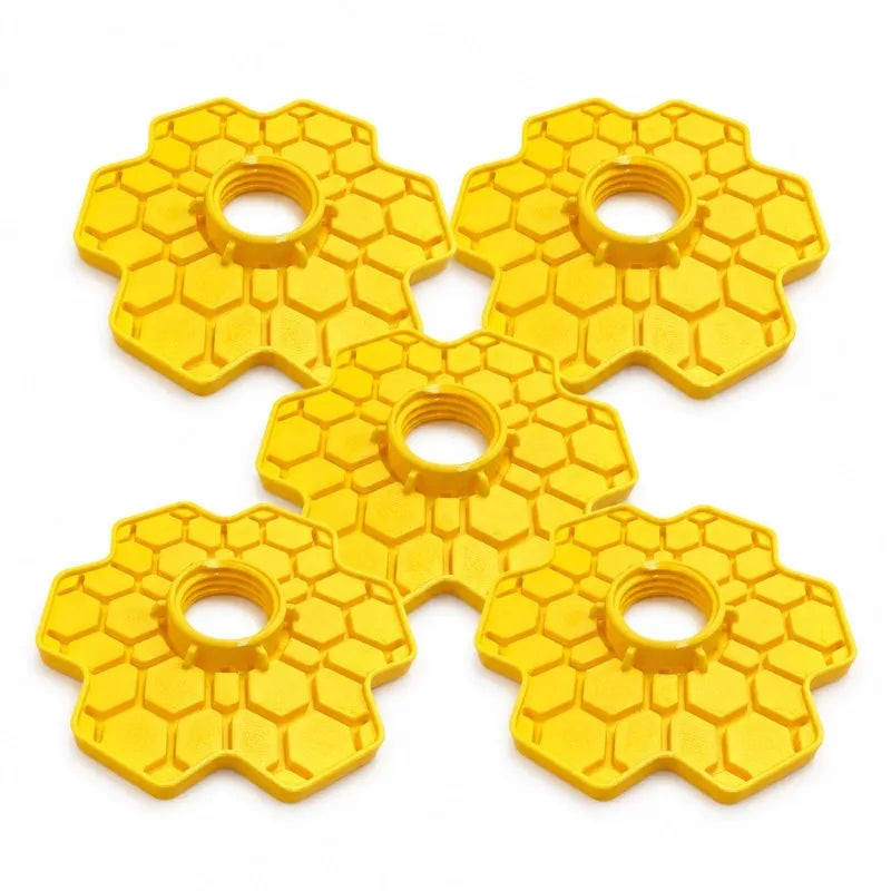 Honeycomb Bee Water Feeder with Perch for Garden and Patio