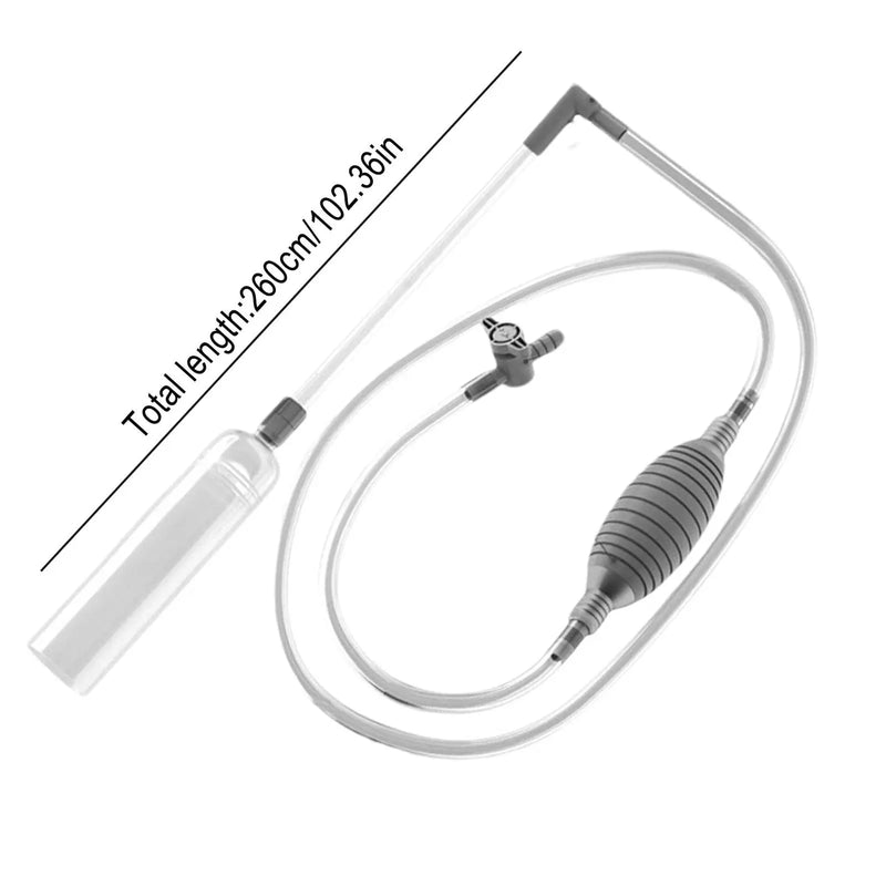 Aspirateur à gravier et changeur d'eau pour aquarium