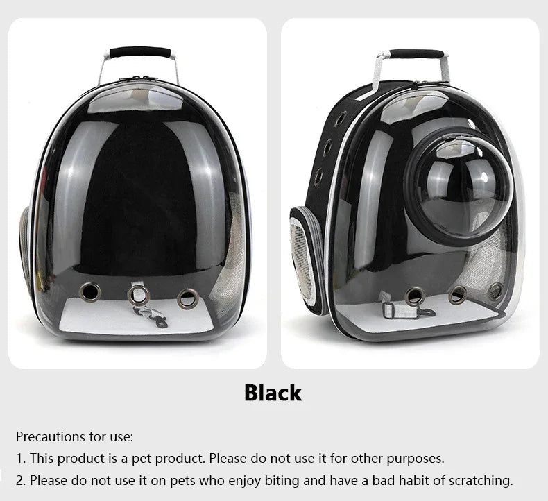 Transparent Bubble Pet Carrier Backpack for Small Dogs and Cats