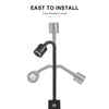 Lampe LED à pince pour aquarium - Design fin