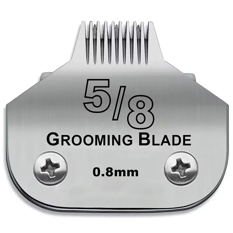 Ceramic Pet Grooming Blade Set for Andis, Oster, and Wahl Clippers