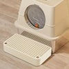 Cat Litter Box Ramp with Built-in Filter
