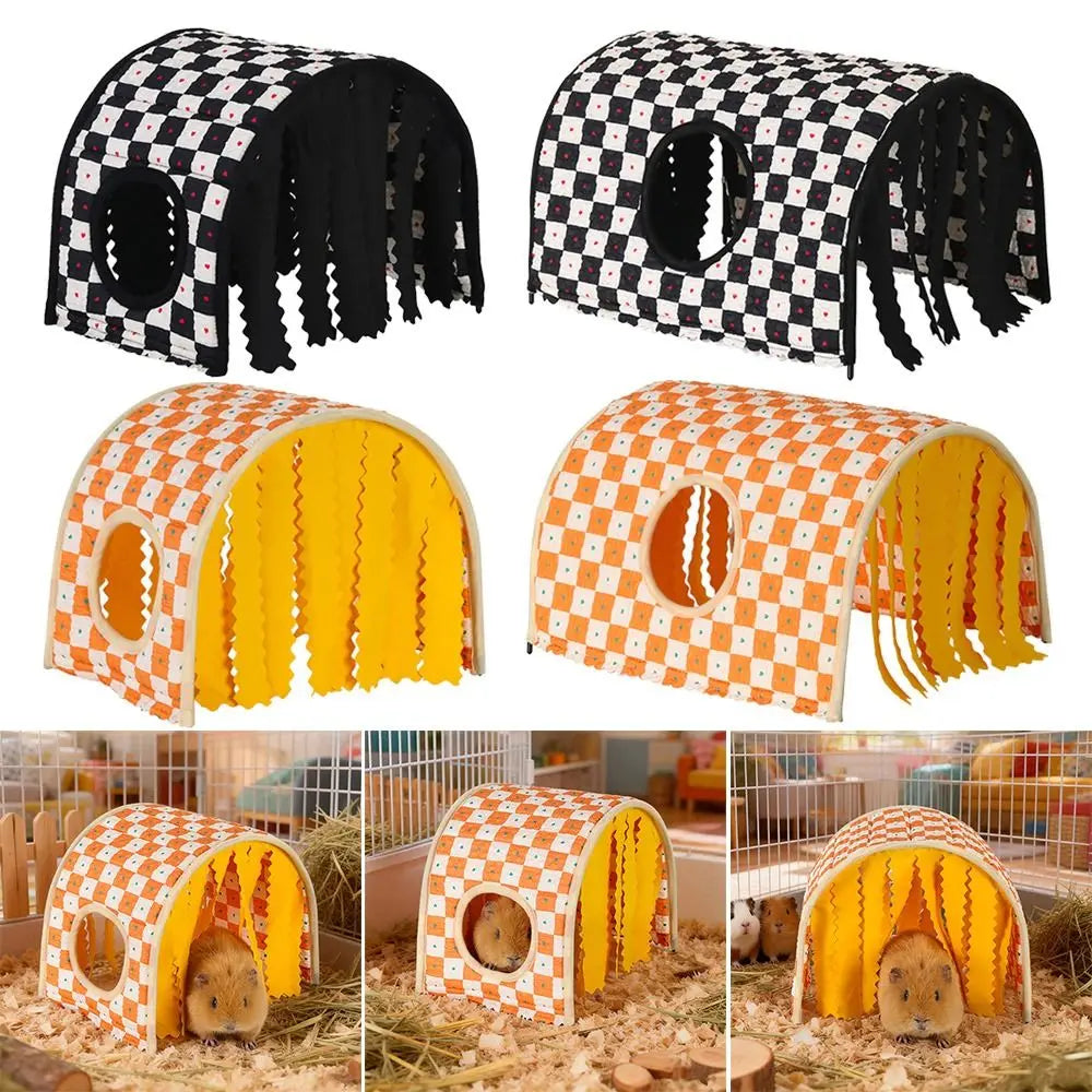 Breathable Foldable Pet Tunnel with Viewing Holes