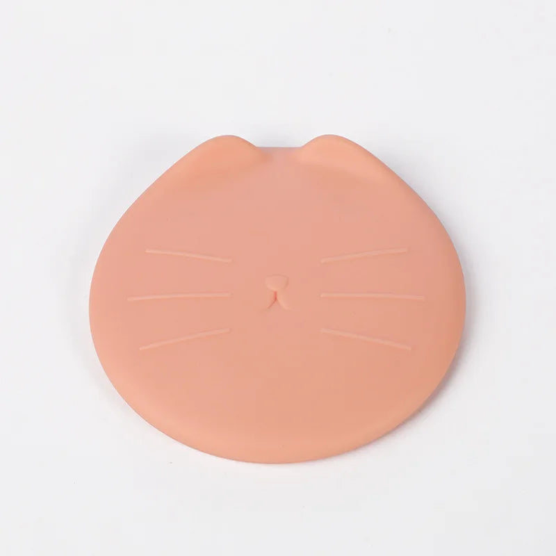 Pet Food Spoon with Lid – Cute Long-Handle Can Scoop for Cats and Dogs