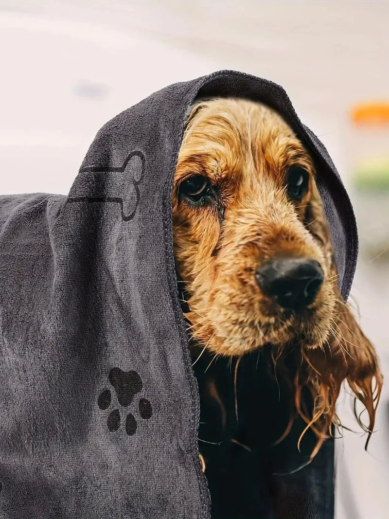 Dog Towel Microfiber Quick-Dry Bath Towel
