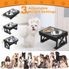 Soporte Elevado para Cuencos de Perro con Altura Ajustable