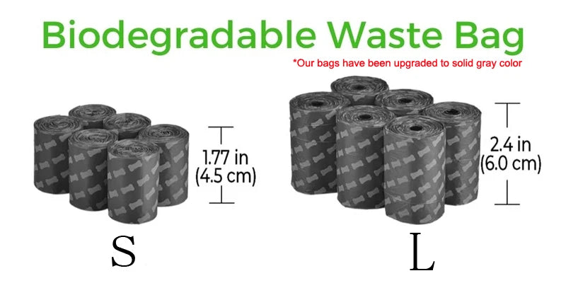 Foldable Dog Pooper Scooper with Decomposable Bags