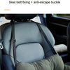 Dog Car Seat with Safety Belt – Non-Slip, Washable Travel Bed for Small Dogs