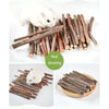 Bâtons de Mâche en Bois de Pommier Naturel pour Petits Animaux