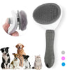 Brosse Anti-Dérapante Auto-Nettoyante pour Animaux