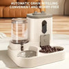 2in1 Cat Food and Water Dispenser Automatic Feeder
